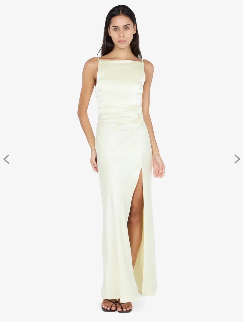 Bec & Bridge Ice Yellow Maxi Dress
